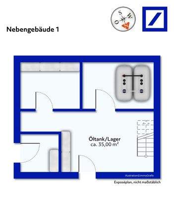Grundriss Nebengebäude 1