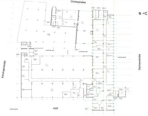 1.Obergeschoss - Skizze