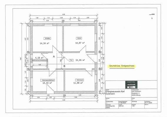 Grundriss Erdgeschoss