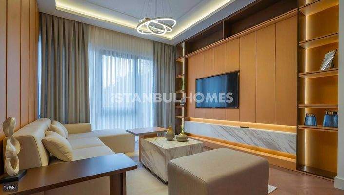 Apartments in a Complex Near Metro Station in Umraniye Istanbul