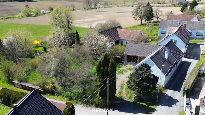 Drohnen Ansicht Westen