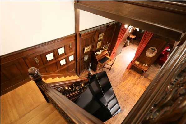 Historischer Treppenaufgang