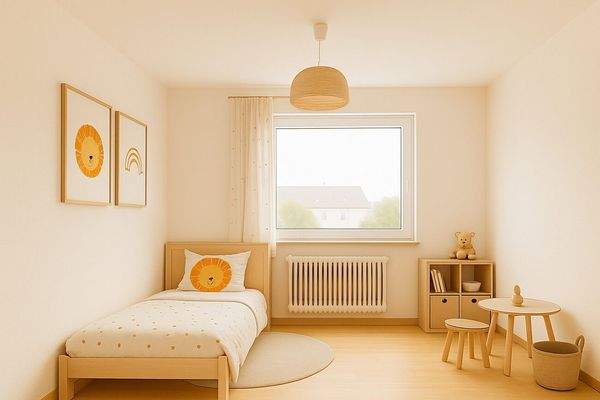 OG Kinderschlafzimmer - visualisiert