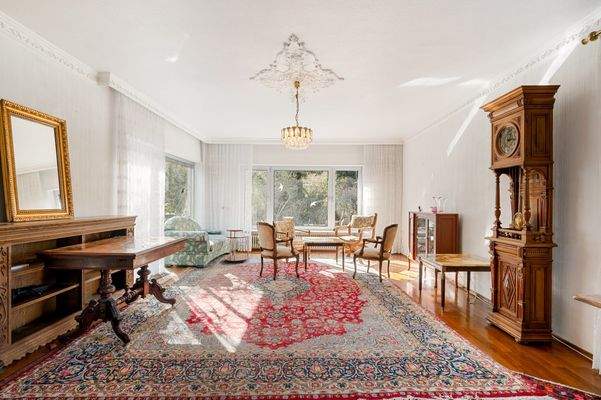 Teilansicht Wohnzimmer