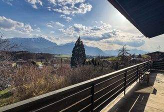 Ausblick Balkon