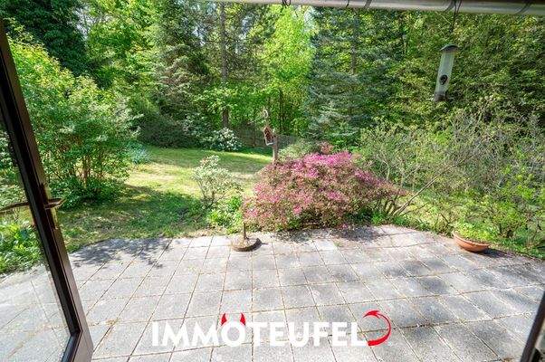 Blick vom Wohnbereich