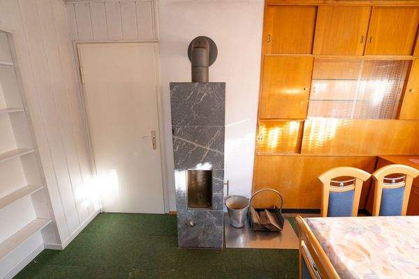 Kaminofen Erdgeschoss