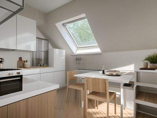 (Einrichtungsidee) DG - Küche