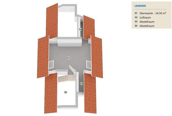 Grundriss DG 2 (Abb. ähnlich)