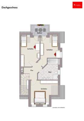 Grundriss Dachgeschoss