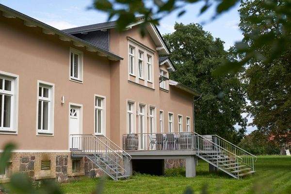 Terrasse Treppe in den Garten