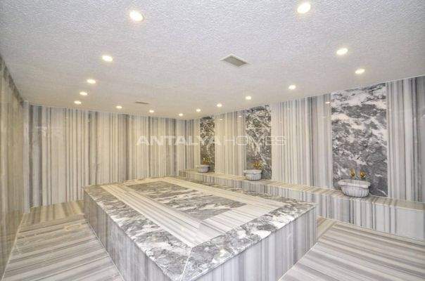 Furnished Apartment with Pool Access in Mahmutlar Alanya