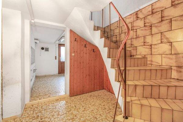 Flur im Kellergeschoss