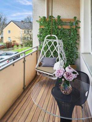 Balkon digitalisiert