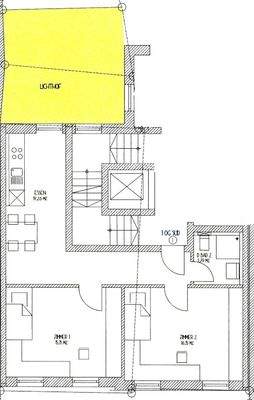 Grundriss - 1. OG. Süd