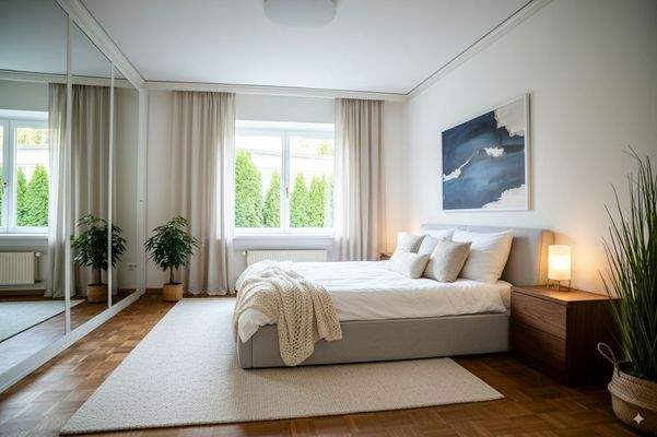 Visualisierung Schlafzimmer