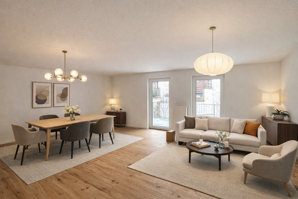 Wohnbeispiel Wohnzimmer