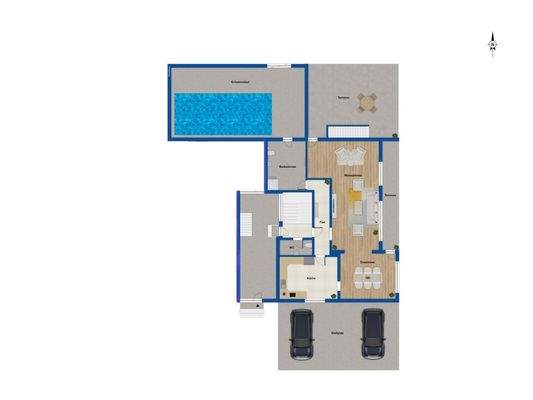 Grundriss Erdgeschoss