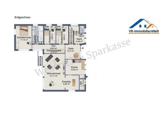 Grundriss Erdgeschoss