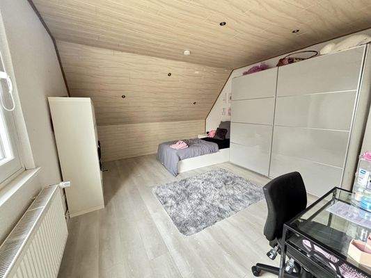 Kinderzimmer im Dachgeschoss