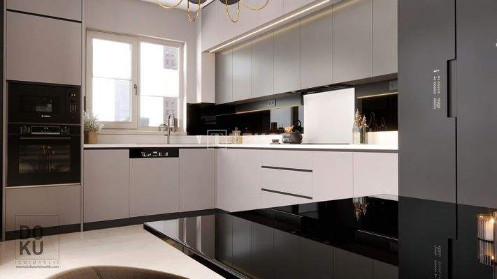 Flats in a Complex with Indoor Pool in Sincan Ankara