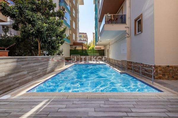 Turnkey Apartment in a Complex Close to the Sea in Alanya Antalya