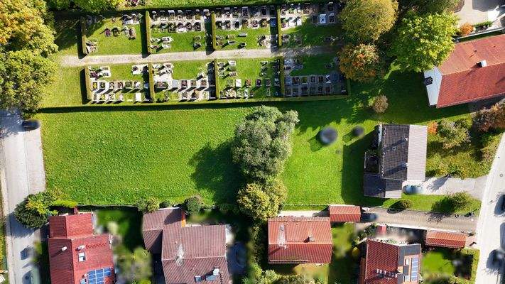 Grundstück von oben