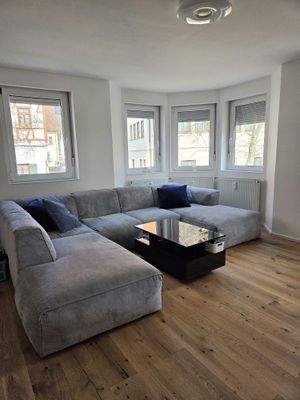 Wohnzimmer mit Erker