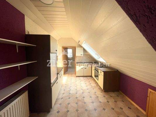 Küchenzeile Dachspitz