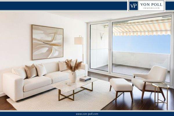 Kapitalanlage oder Eigennutzung – 3-Zimmer-Dachgeschosswohnung mit Balkon und Aufzug