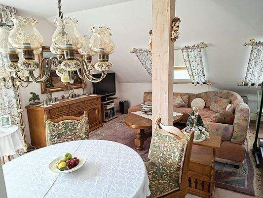 Dachstudio - Wohnbereich