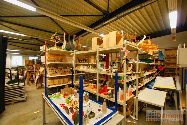 Lager der Holzwerkstatt