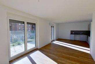 Ansicht I: Wohn- Esszimmer