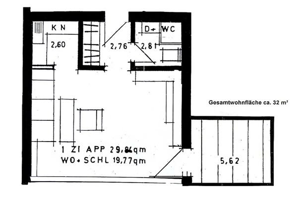 Grundriss Skizze