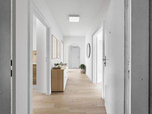 Visualisierung  - Flur