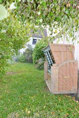 Grüner Garten zur Erholung