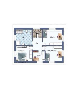 1363 - Grundriss Obergeschoss