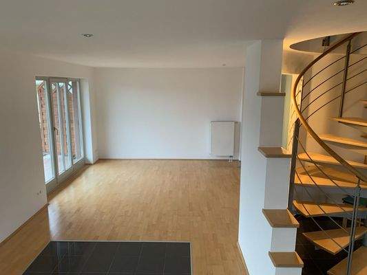 Blick ins Wohnzimmer