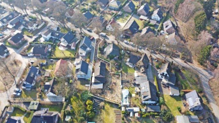 Baugrundstück (Luftaufnahme)