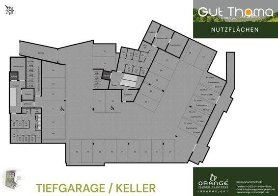 Gut Thomas - Tiefgarage u. Keller