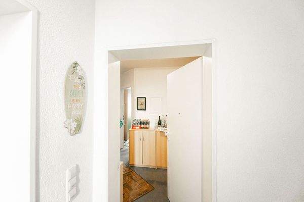 Blick in die Wohnung