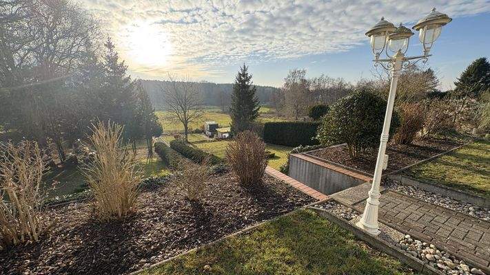 Blick von der Terrasse