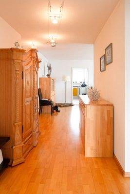 Der großzügige Flur