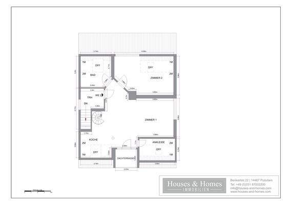Grundriss - 1. Obergeschoss