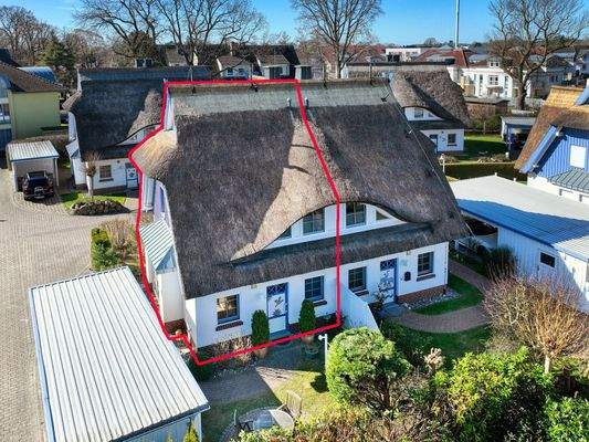 die Immobilie aus der Vogelperspektive