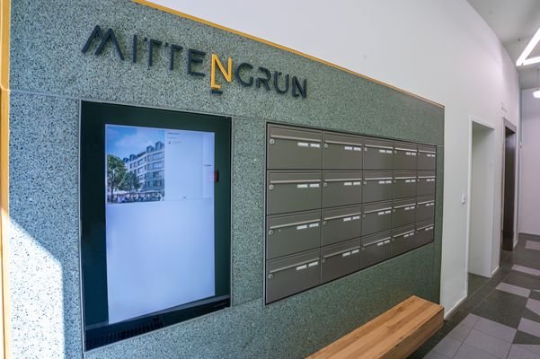 Digitale Verwalter-News-Anzeige 