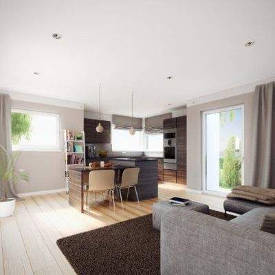 2.Gestaltungsmöglichkeit Wohn-Esszimmer