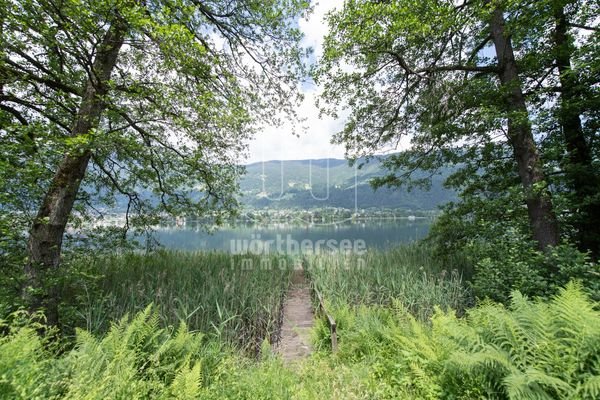 idyllischer Zugang zum See