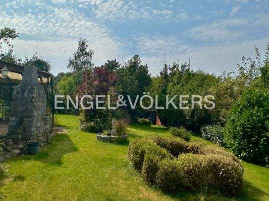 Ein anderer Blickwinkel in den tollen Garten