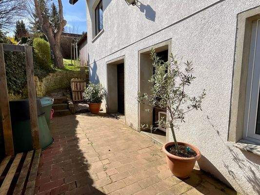 Zugang zum Untergeschoss